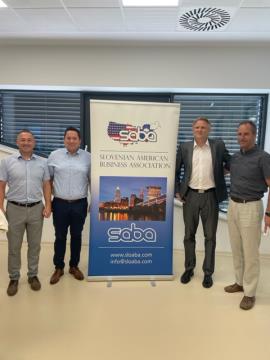 Mag. Egon Repnik, župan občine MIklavž na Dravskem polju, Marko Virag, župan očine Beltinci, Jurček Žmauc, predsednik UO SABA, dr. Marko Soršak, župan občine Hoče-Slivnica